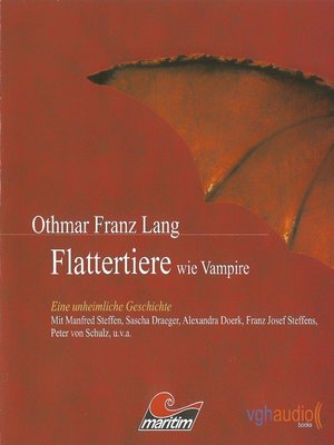 cover image of Flattertiere wie Vampire
